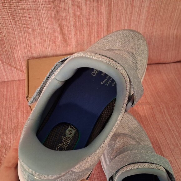 Orthofeet Naya Hands-Free Slip-On Sneakers Women's Sz 8.5 2E Blue Comfort - Picture 12 of 12